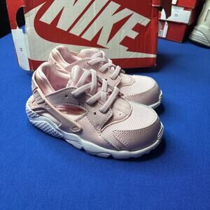 New Nike Huarache Run Toddler Youth Size 9c Prism Pink 859592-600 Sneaker Shoes